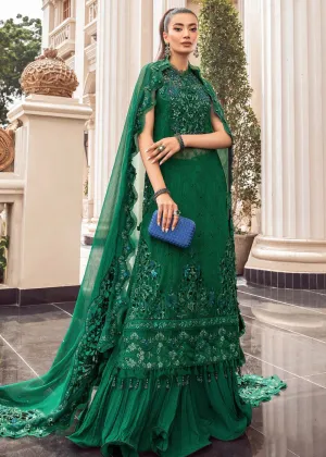 Chiffon Formals 2023 by Maria B | MPC-23-108 Emerald Green