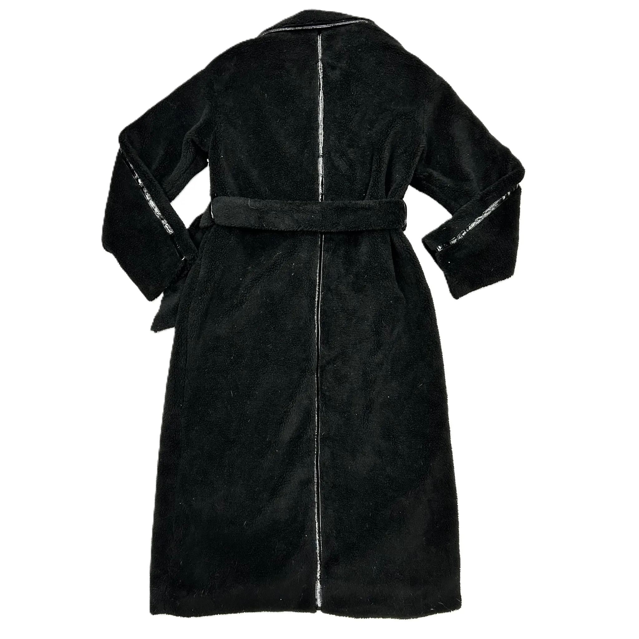 Coat Faux Fur & Sherpa By 4th & Reckless In Black, Size: Xs