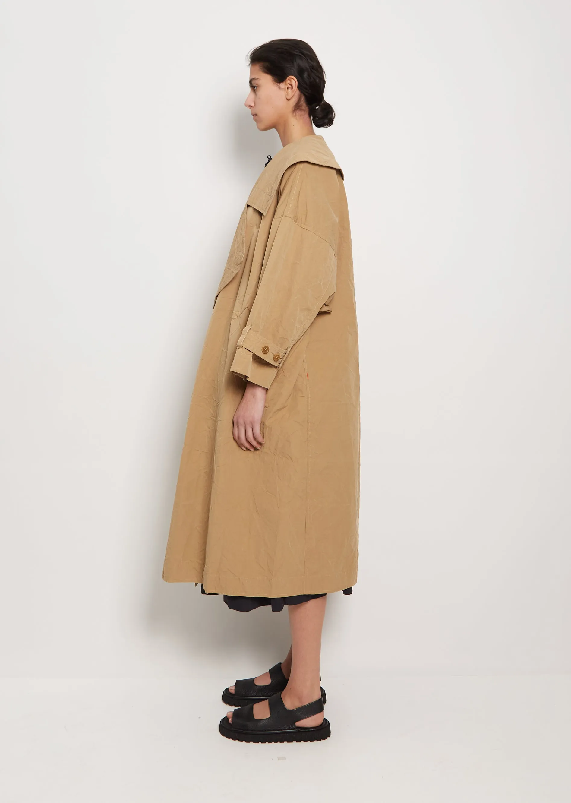 Cotton Card Cubica Coat