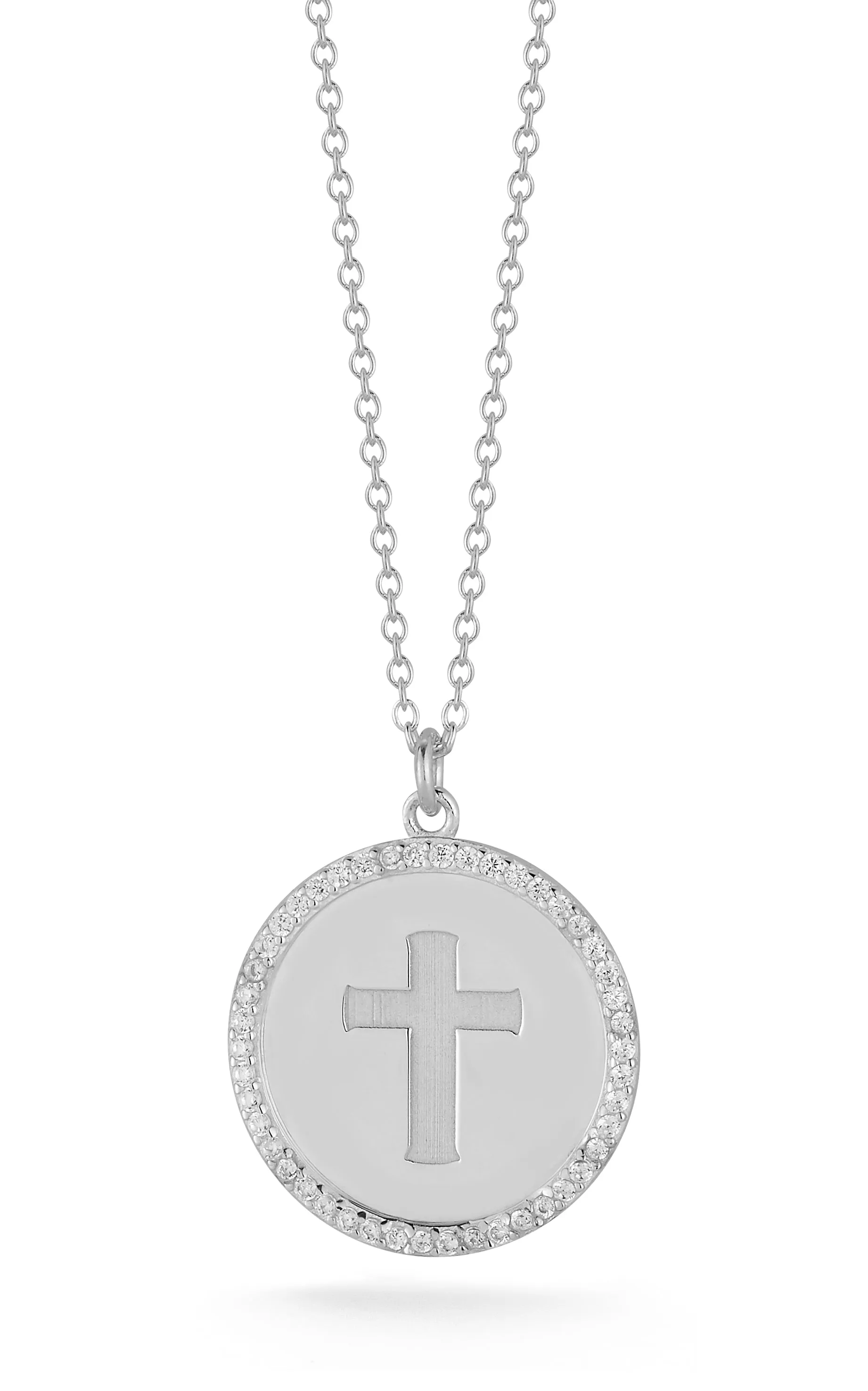 Cross Medallion Necklace