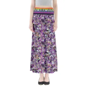 Culture in Nature Purple Full Length Maxi Skirt