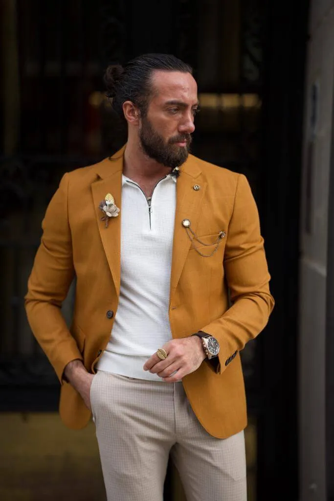 Dapper Camel Jacket