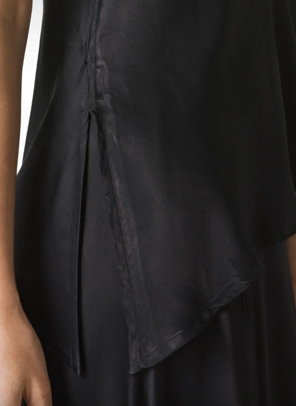 Deha - Satin Top Black