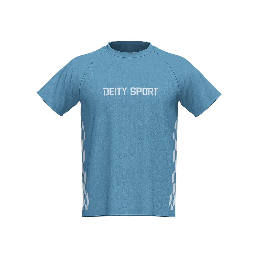 Deity Sport Men's Seamless Knit Short Sleeve T-shirt