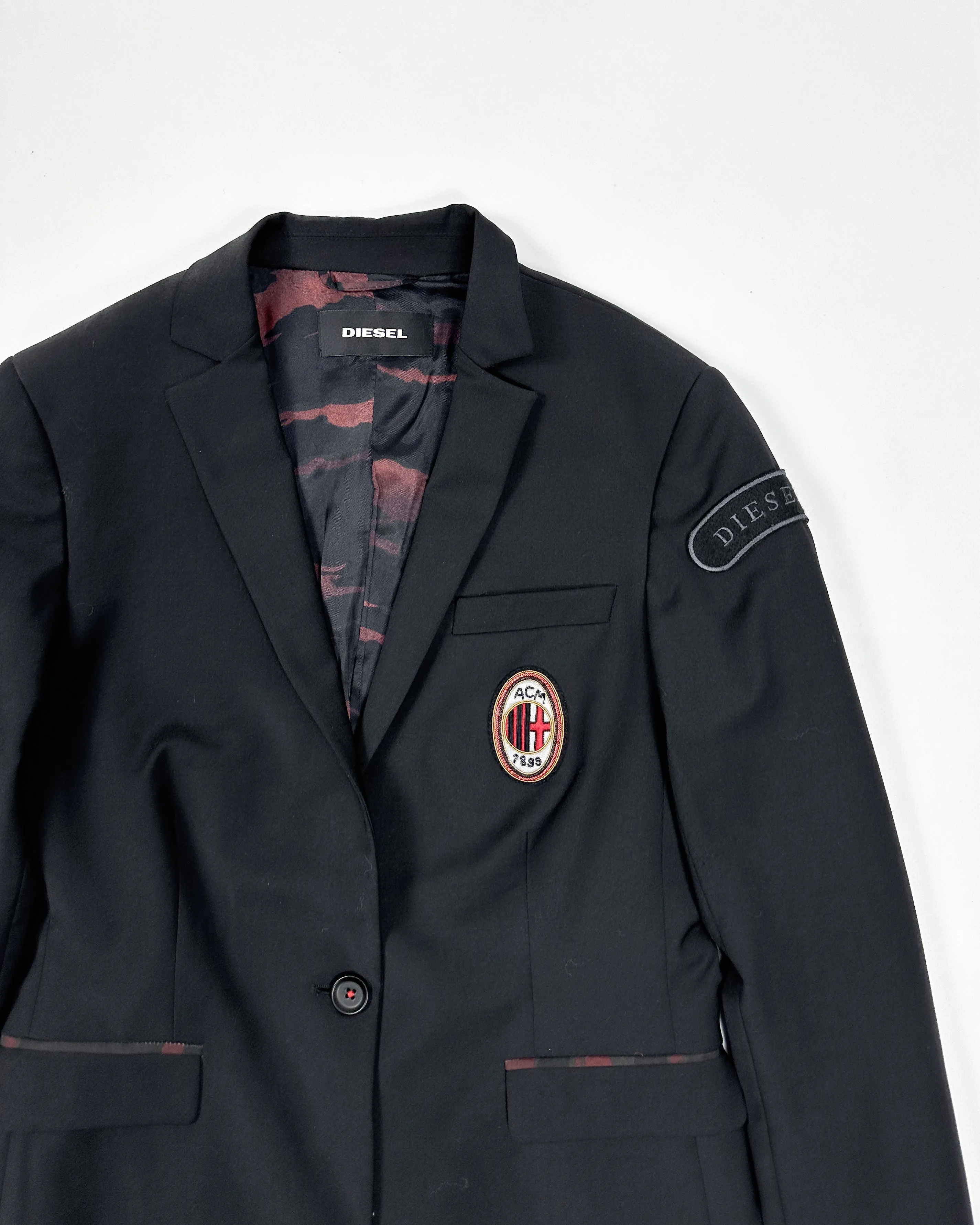 Diesel X AC Milan Black Oficial Blazer 2000's