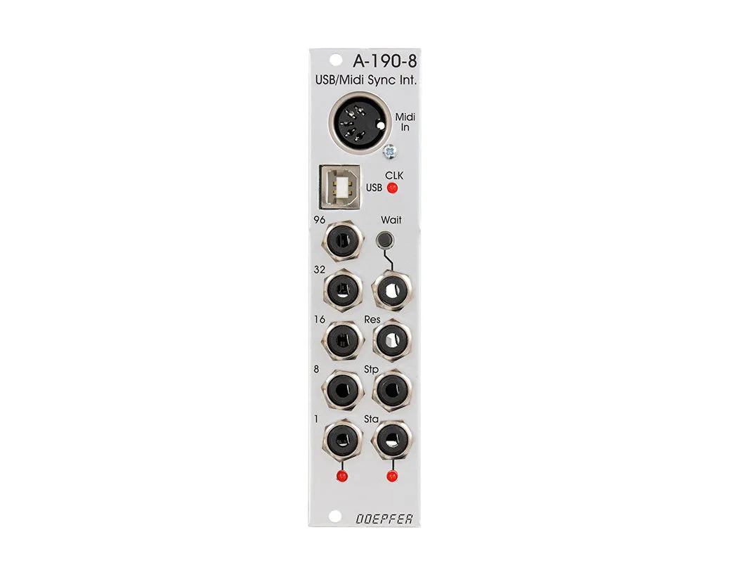 Doepfer A-190-8 MIDI/USB-to-Clock/Start/Stop