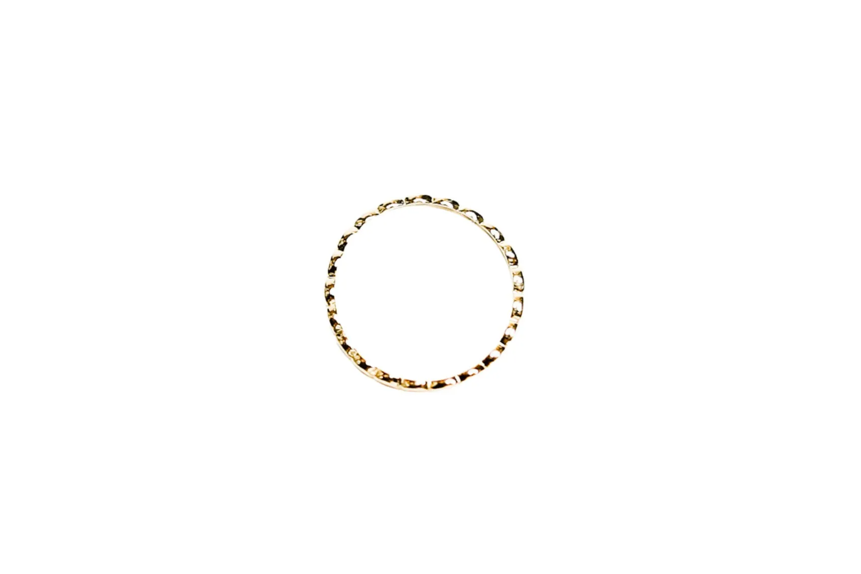 Dotted Vermeil Ring