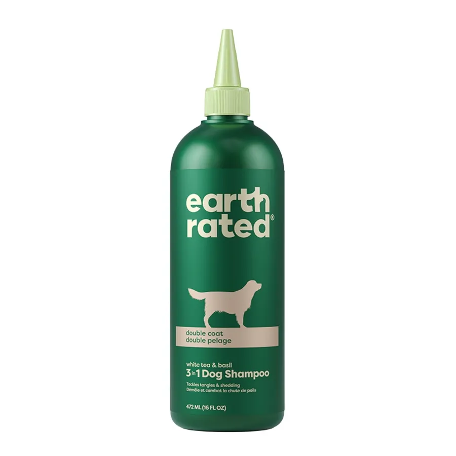 Earth Rated Double Coat Dog Shampoo 16oz