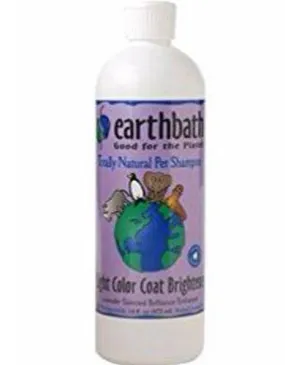 Earthbath Light Color Coat Brightener Shampoo For Pets ( 472ml/3.8ltr )