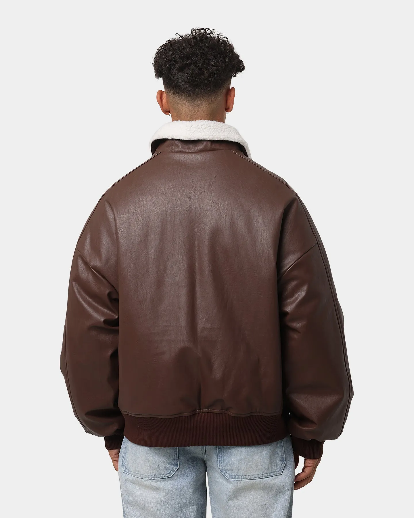 EN ES Apex Sherpa Jacket Brown