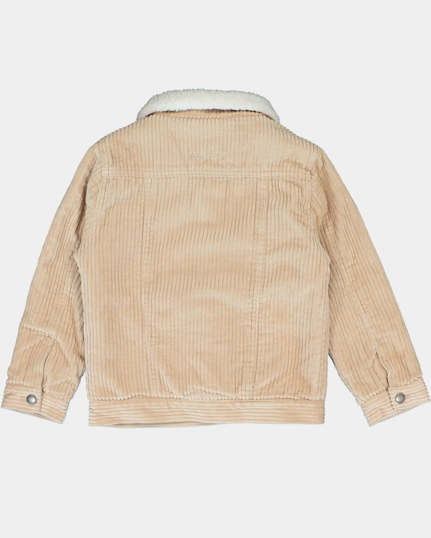 EN ES KIDS Kids' Realist Cord Sherpa Jacket Beige