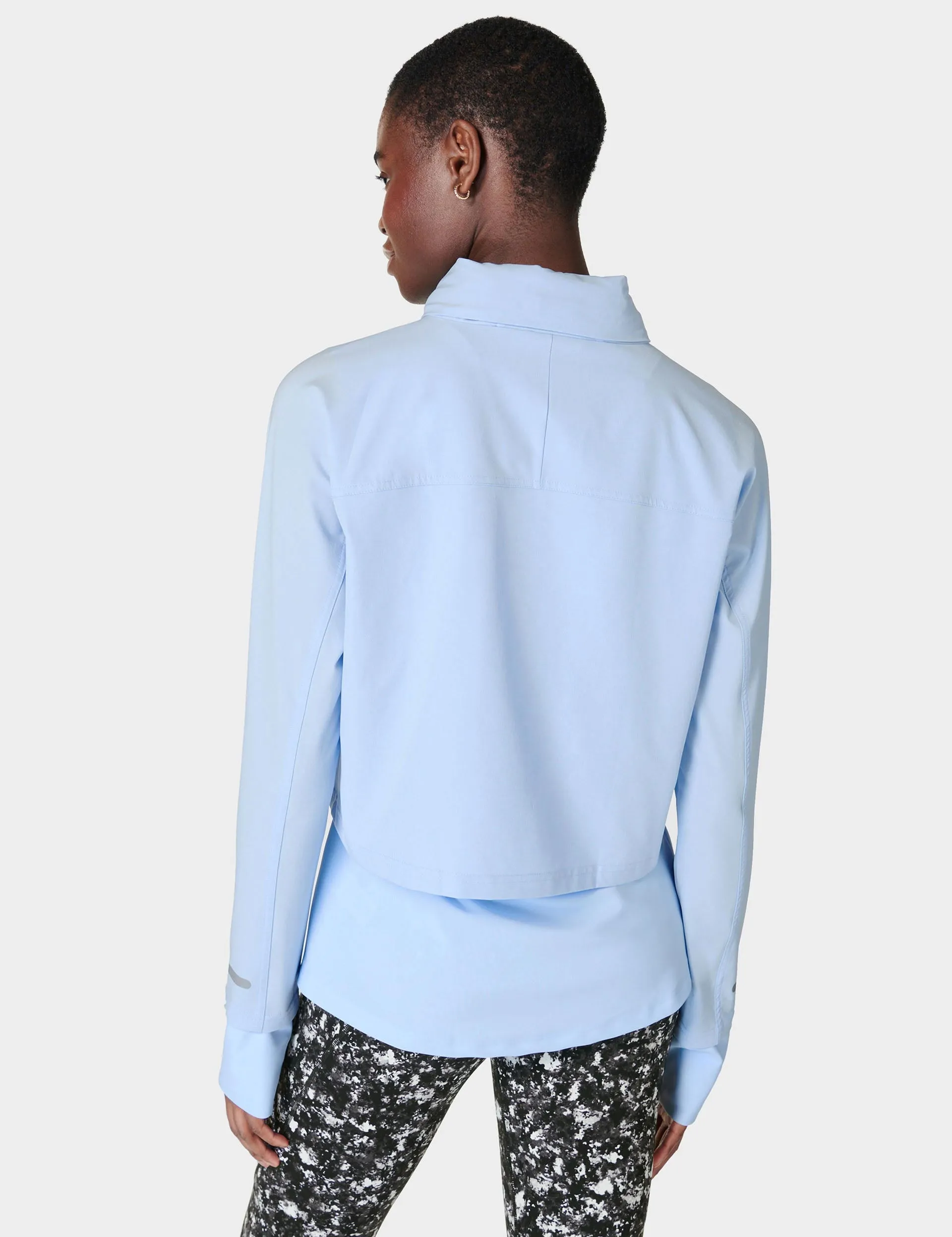 Fast Track Running Jacket - Breeze Blue