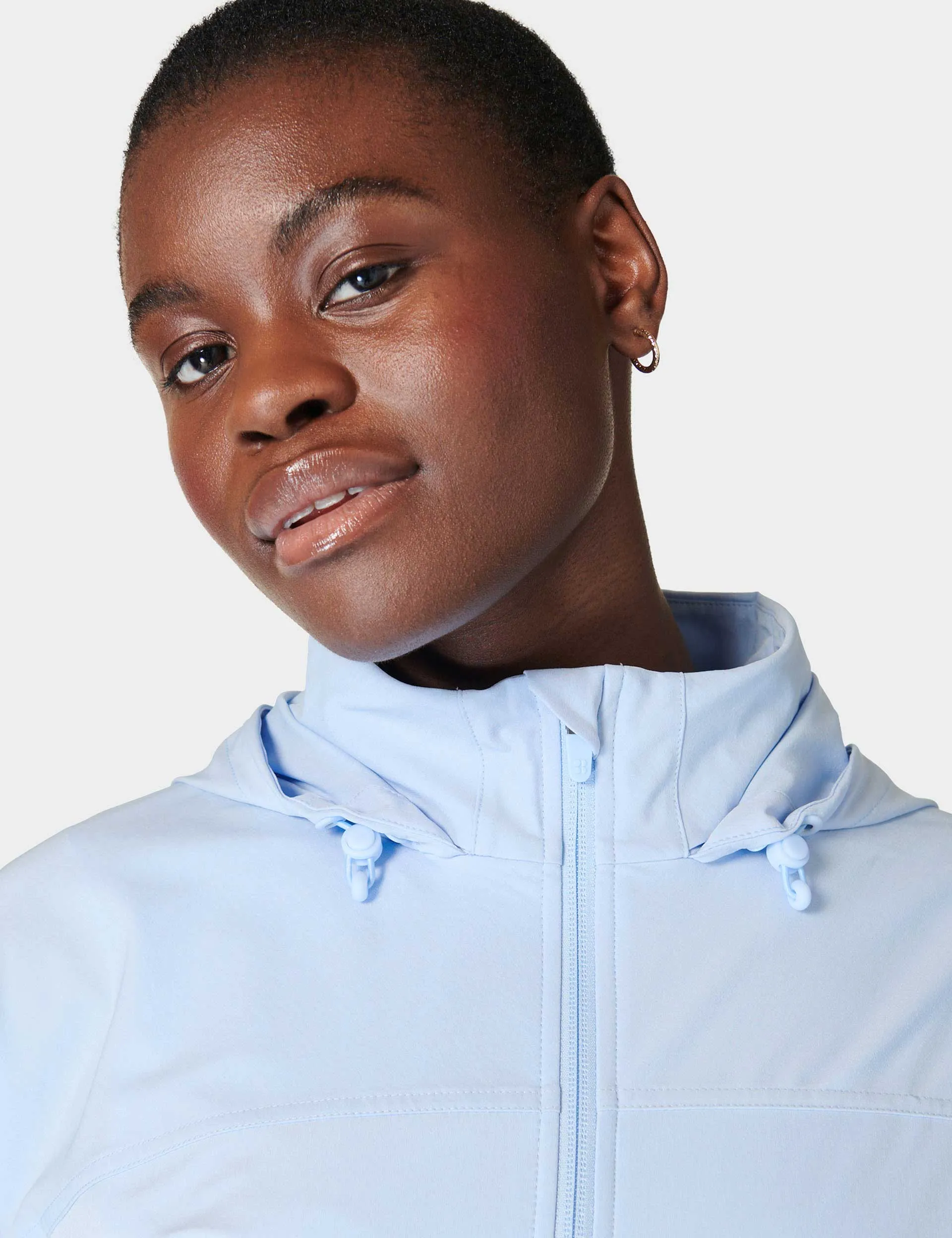 Fast Track Running Jacket - Breeze Blue