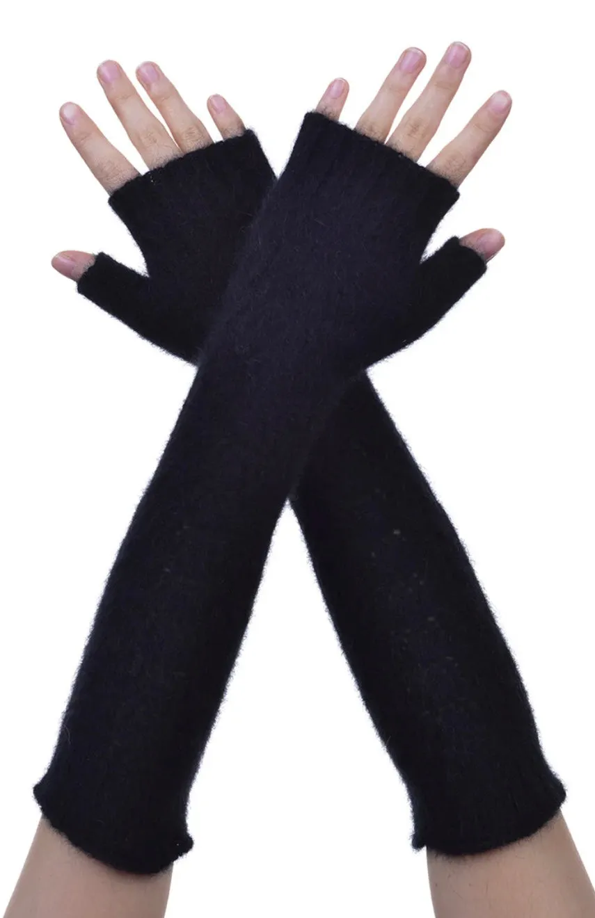 Fingerless Cable Gloves