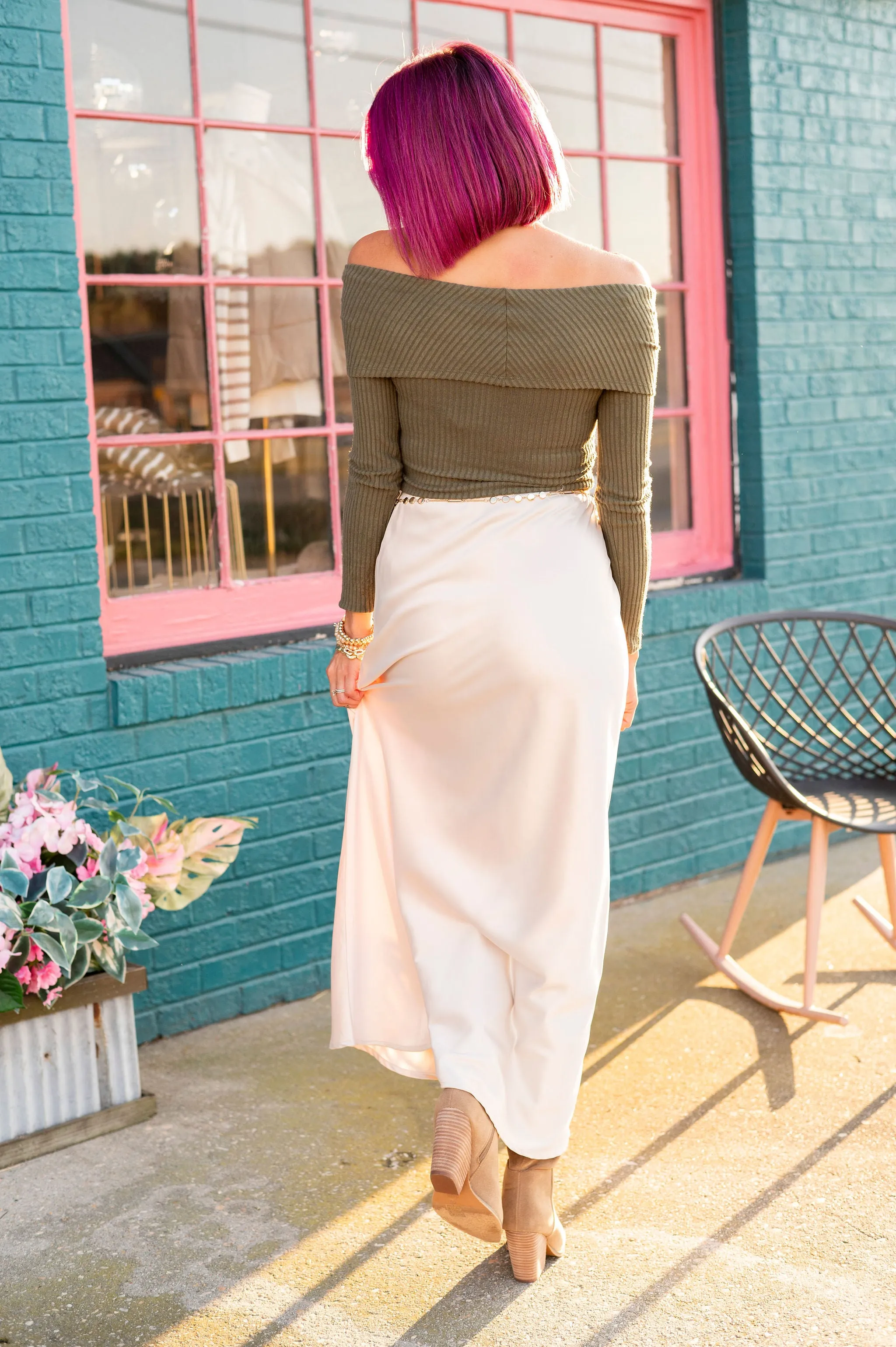 Flirty Feels Off Shoulder Knit Top [MULTIPLE COLORS]