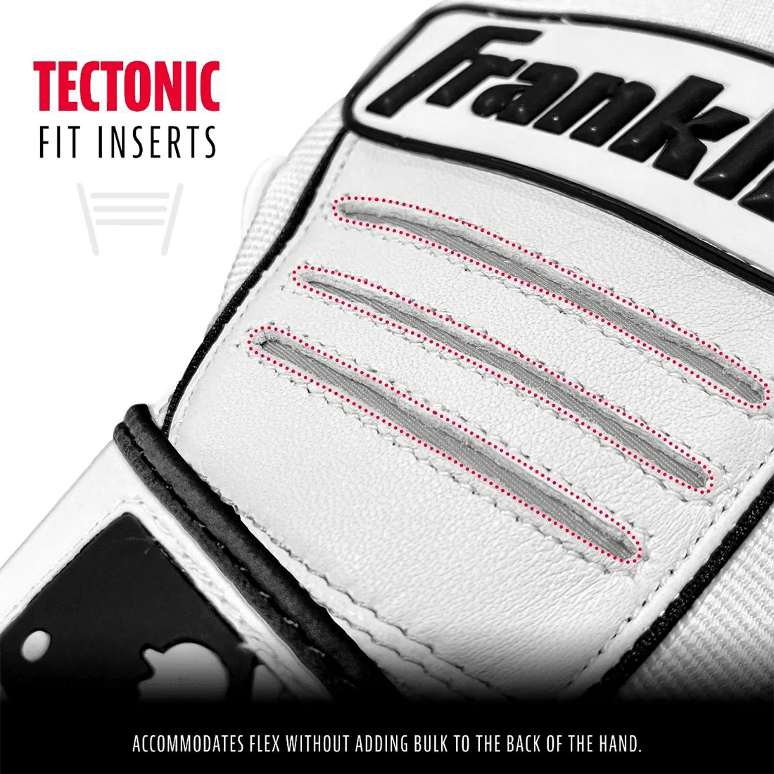 Franklin CFX Pro Pearl/Black Batting Gloves: 20550F