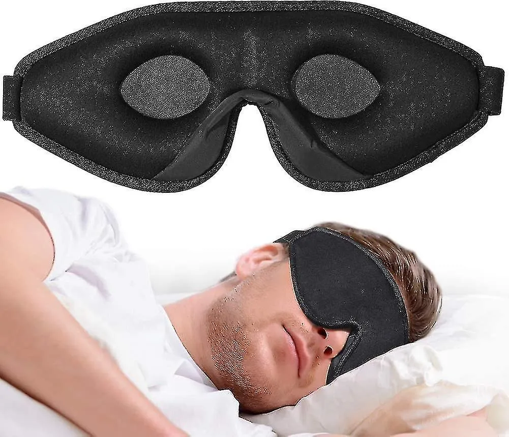 Healthy Sleep Soft Sleeping Eye Mask For Comfortable Sleep in Office, Traveling or Bed Time