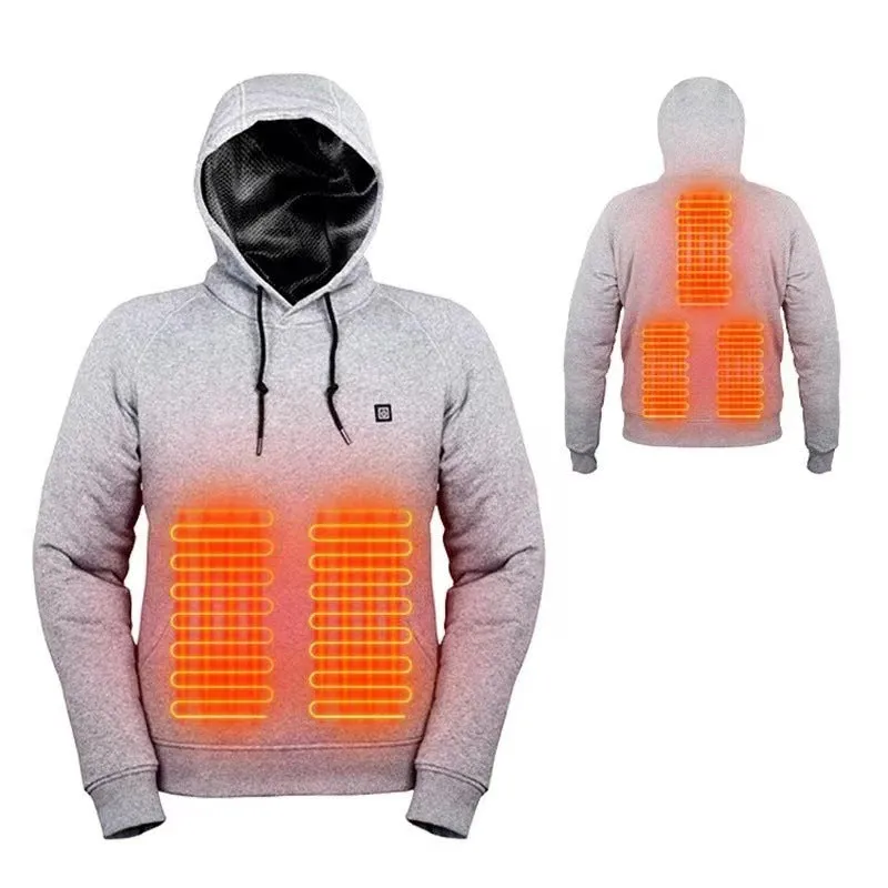 Heated Hoodie for Men Women Unisex Heating Sweatshirt Winter Gifts For Lover Friends