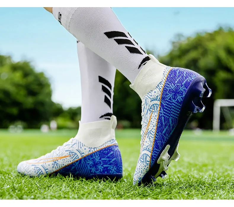 High-Top Soccer Cleats for Adult and Kids, Training