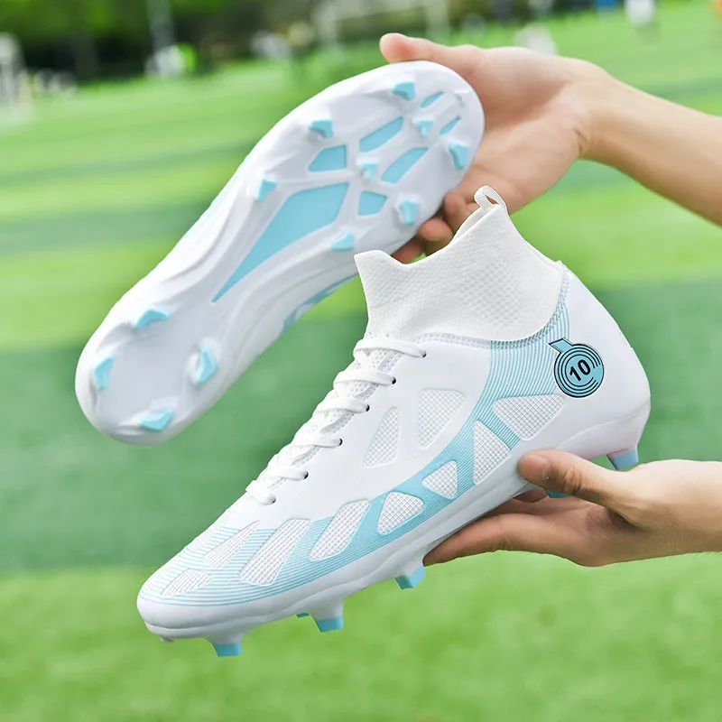 High-Top Soccer Cleats for Pro Training, Large Sizes