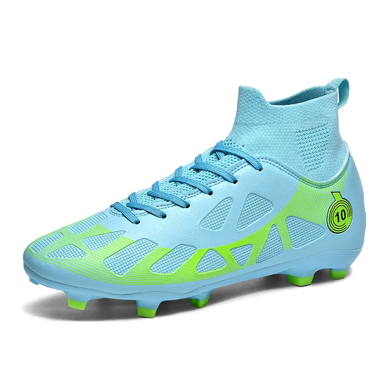 High-Top Soccer Cleats for Pro Training, Large Sizes