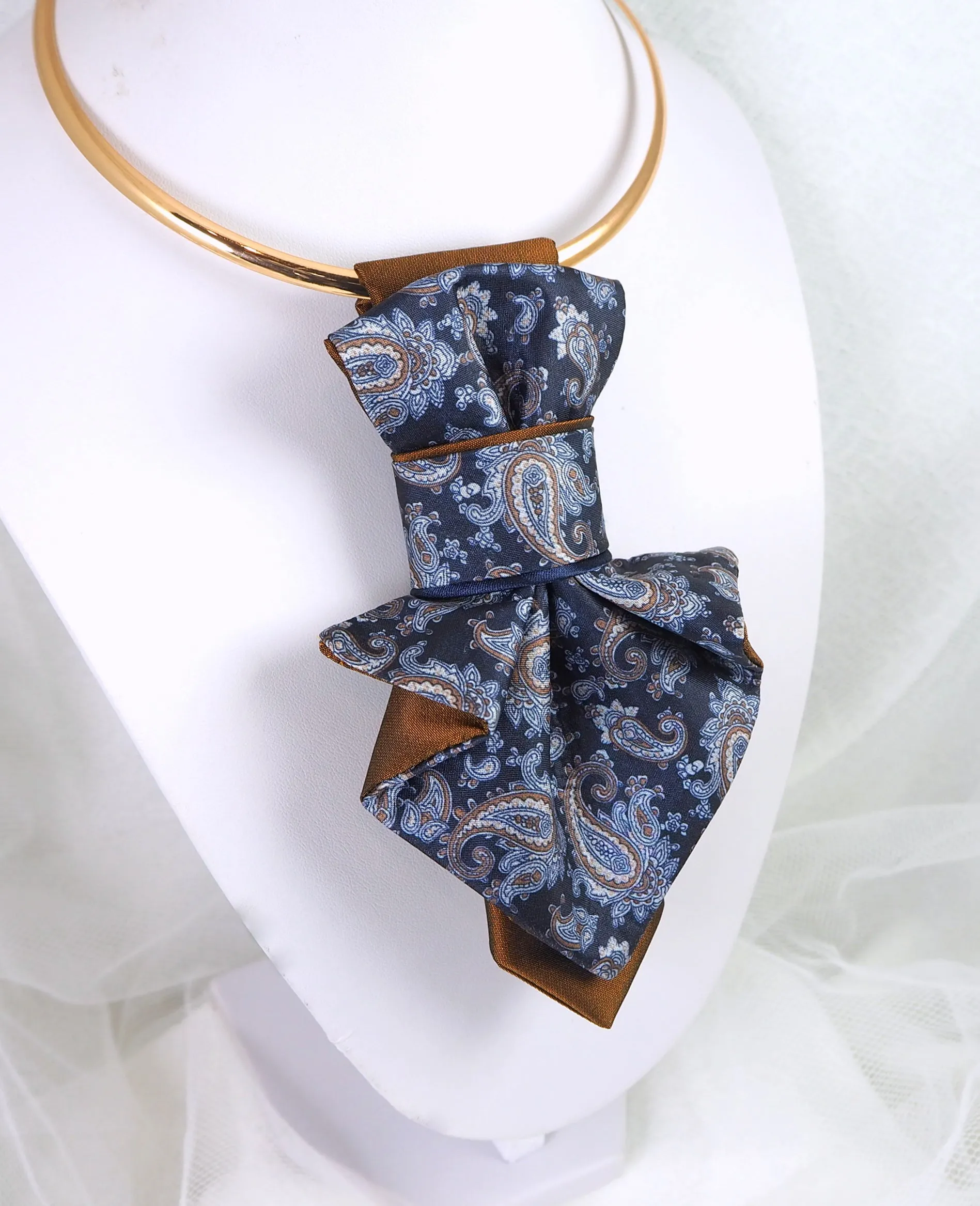 HOPPER TIE "ORIENTAL TALE JABOT" FOR LADIES