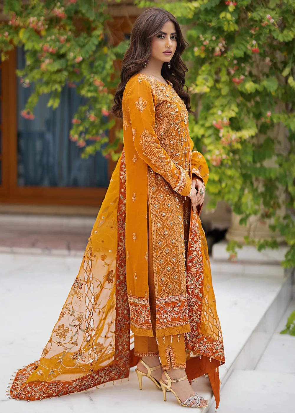 Ishq Aatish Luxury Chiffon '23 by Emaan Adeel | ROOHI