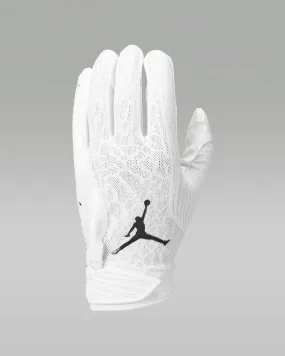 Jordan Fly Lock Football Gloves | White