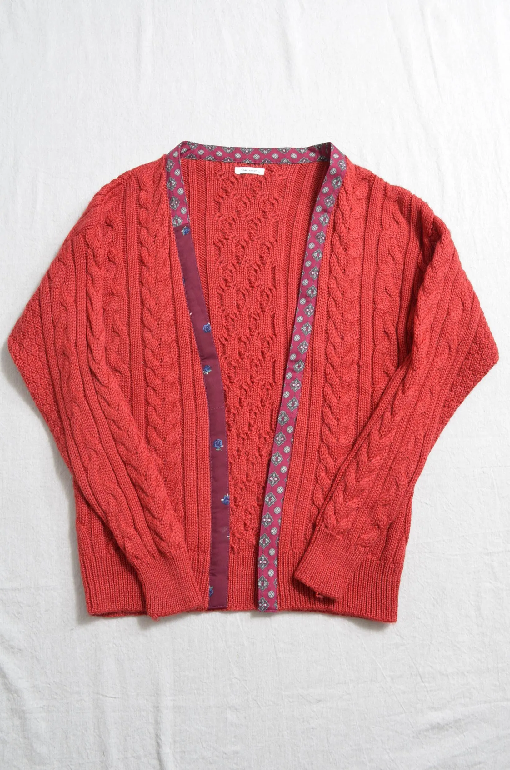 KNIT C/D_D/RED