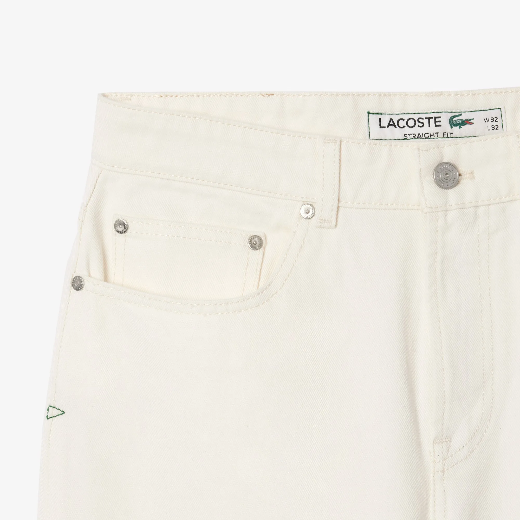 Lacoste 5 Pocket Straight Cut Indigo Jeans