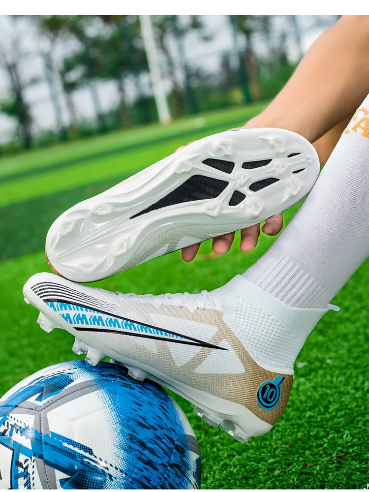 Large High-Top Adult Soccer Cleats, Training