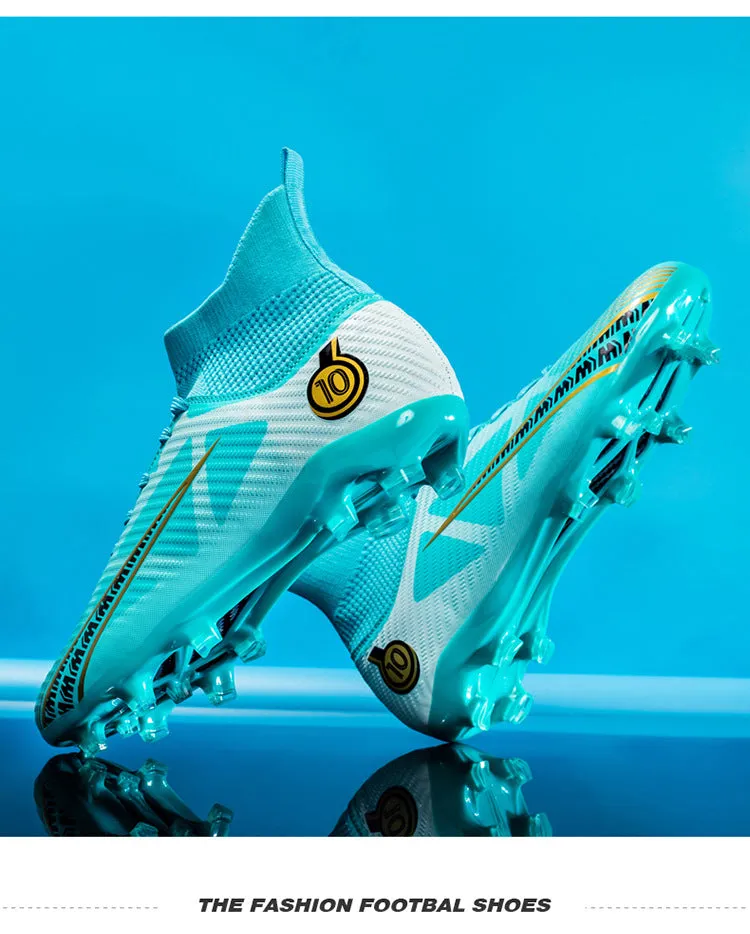 Large High-Top Adult Soccer Cleats, Training