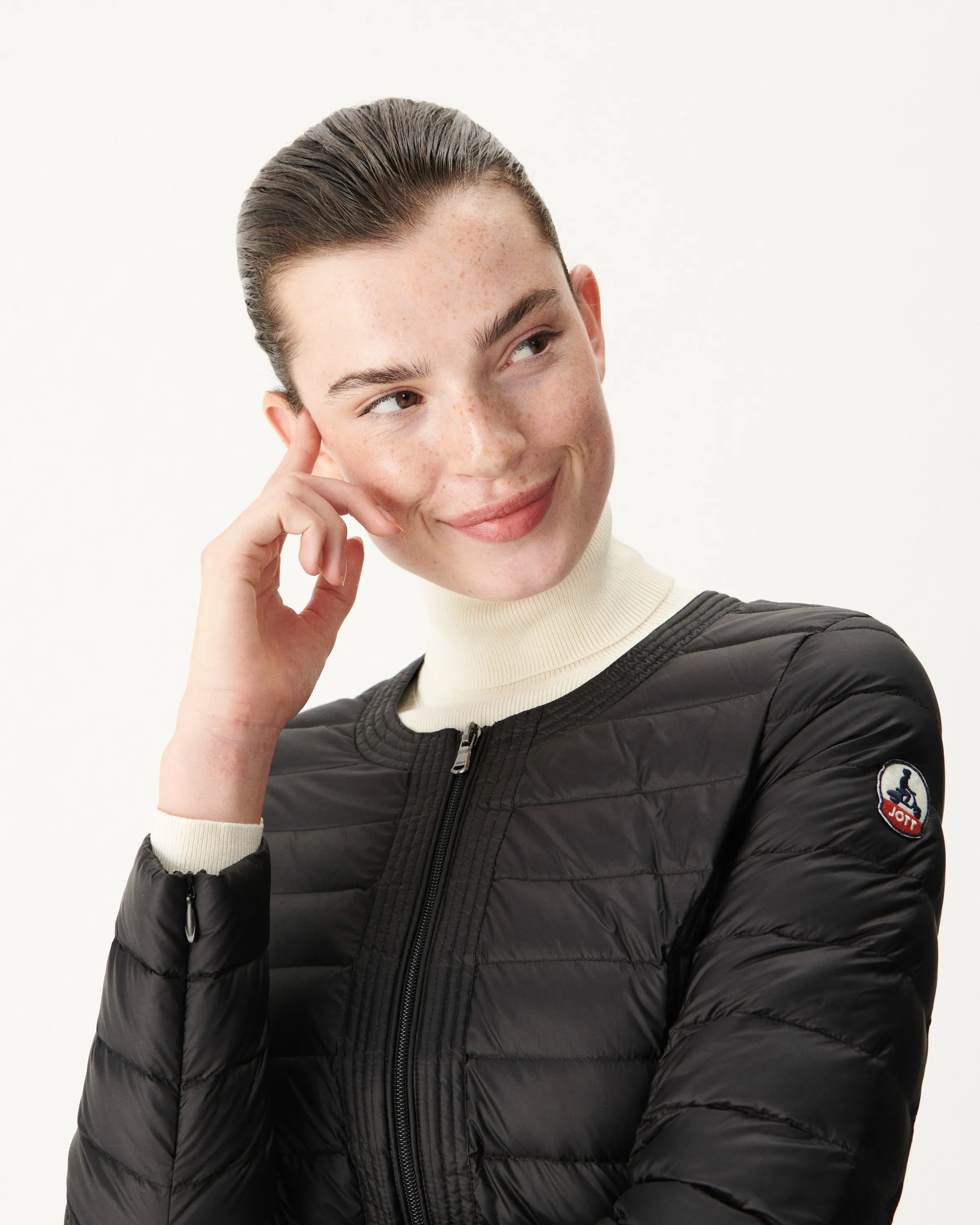 Lightweight down jacket Black Douda