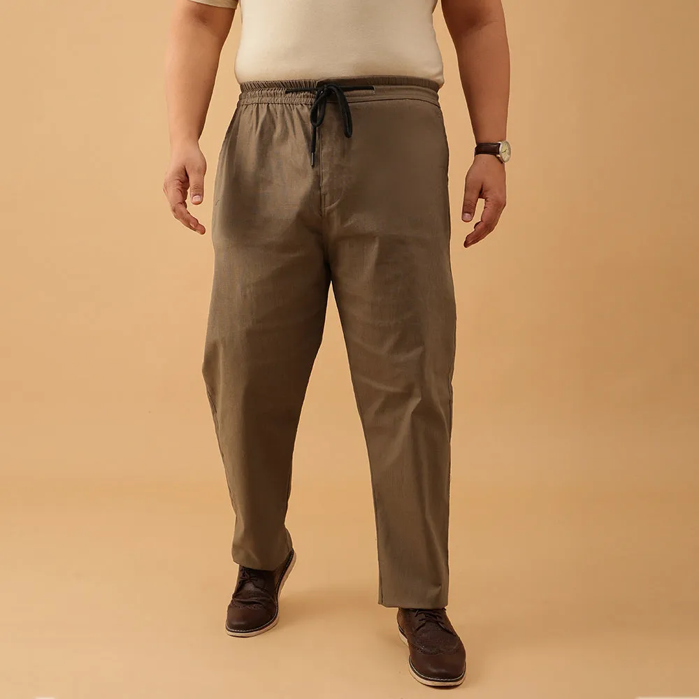 Linen Strectable Pants