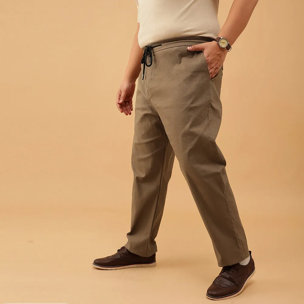 Linen Strectable Pants