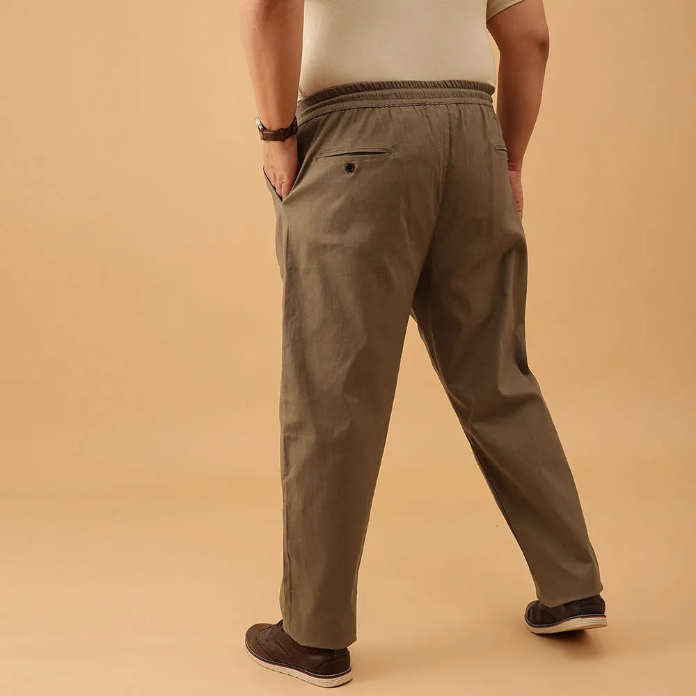 Linen Strectable Pants