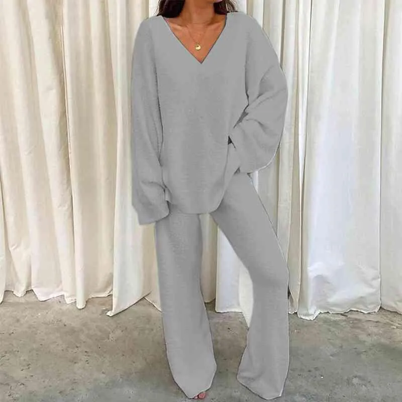 Long Sleeve Top and Long Pants Set