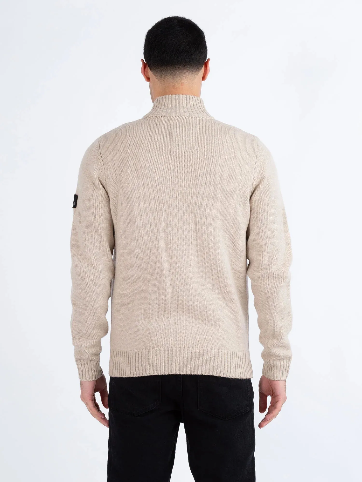 LUKE - DENMARK LAMBSWOOL KNITTED CARDIGAN