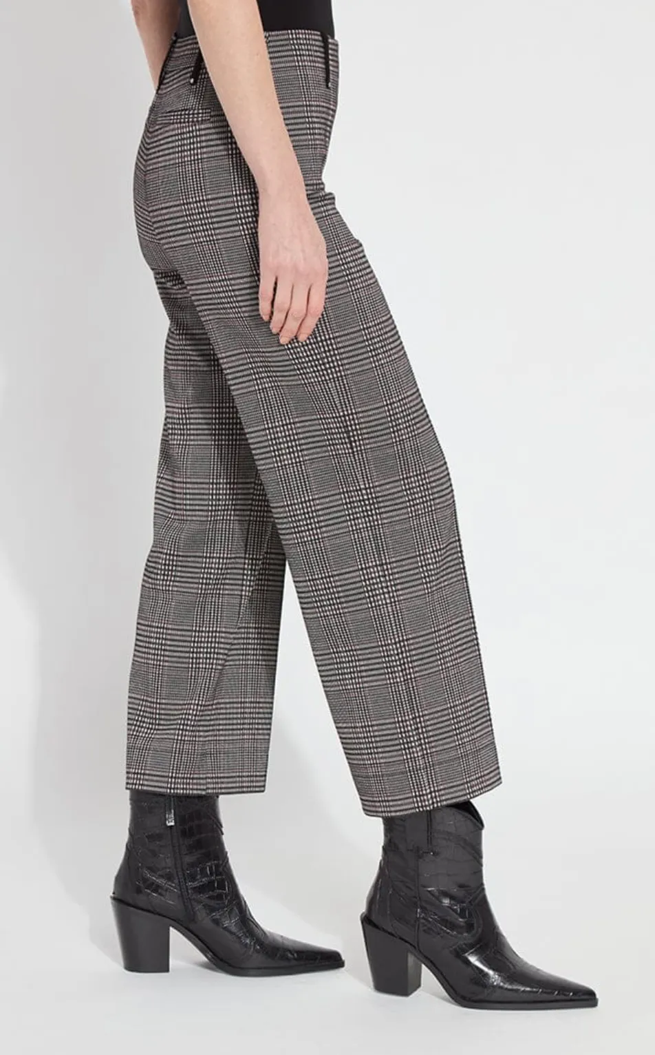 Lysse Livia Crop Pant Boston Glen Plaid