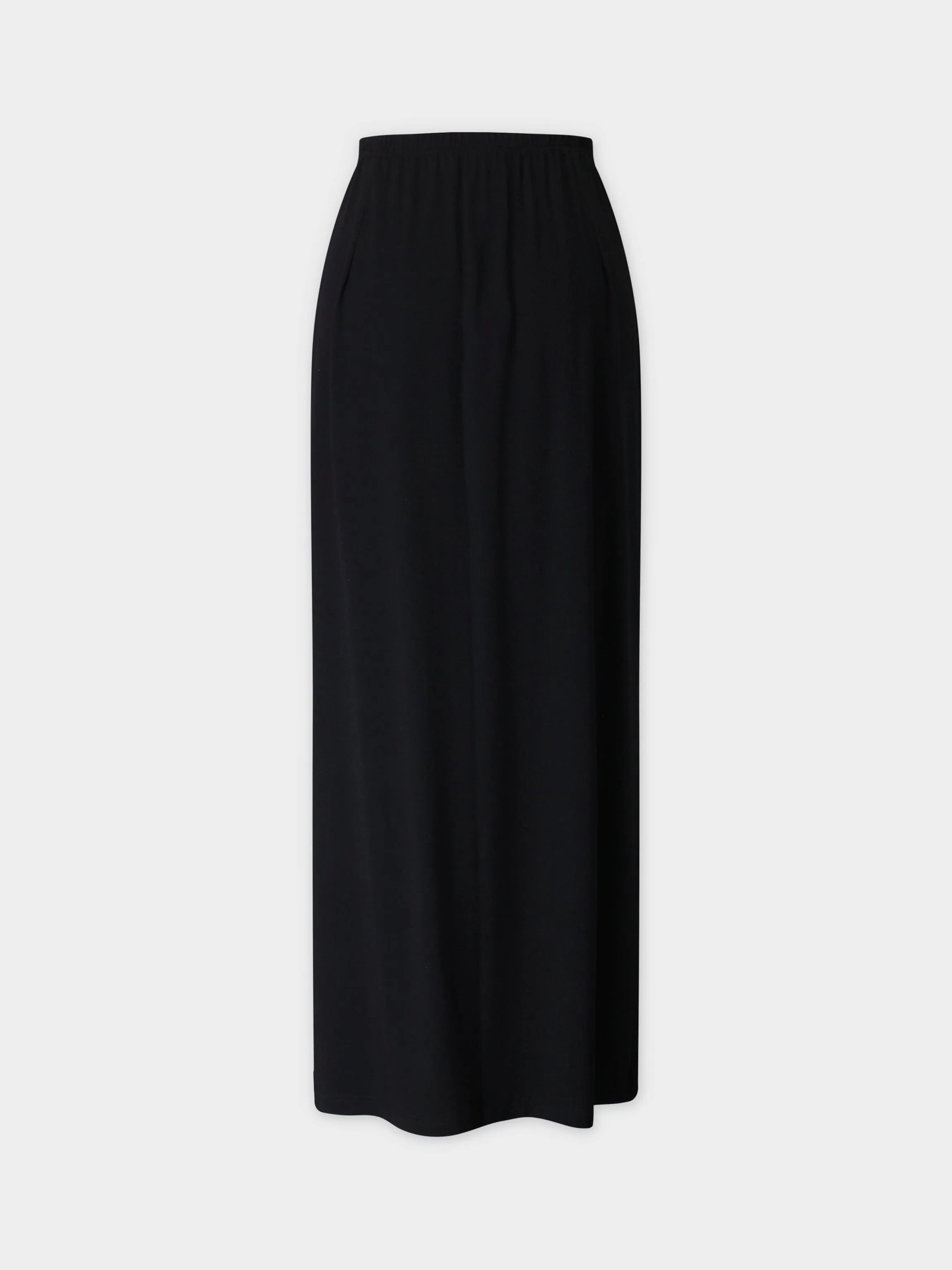 Maxi Stretch Skirt-Black