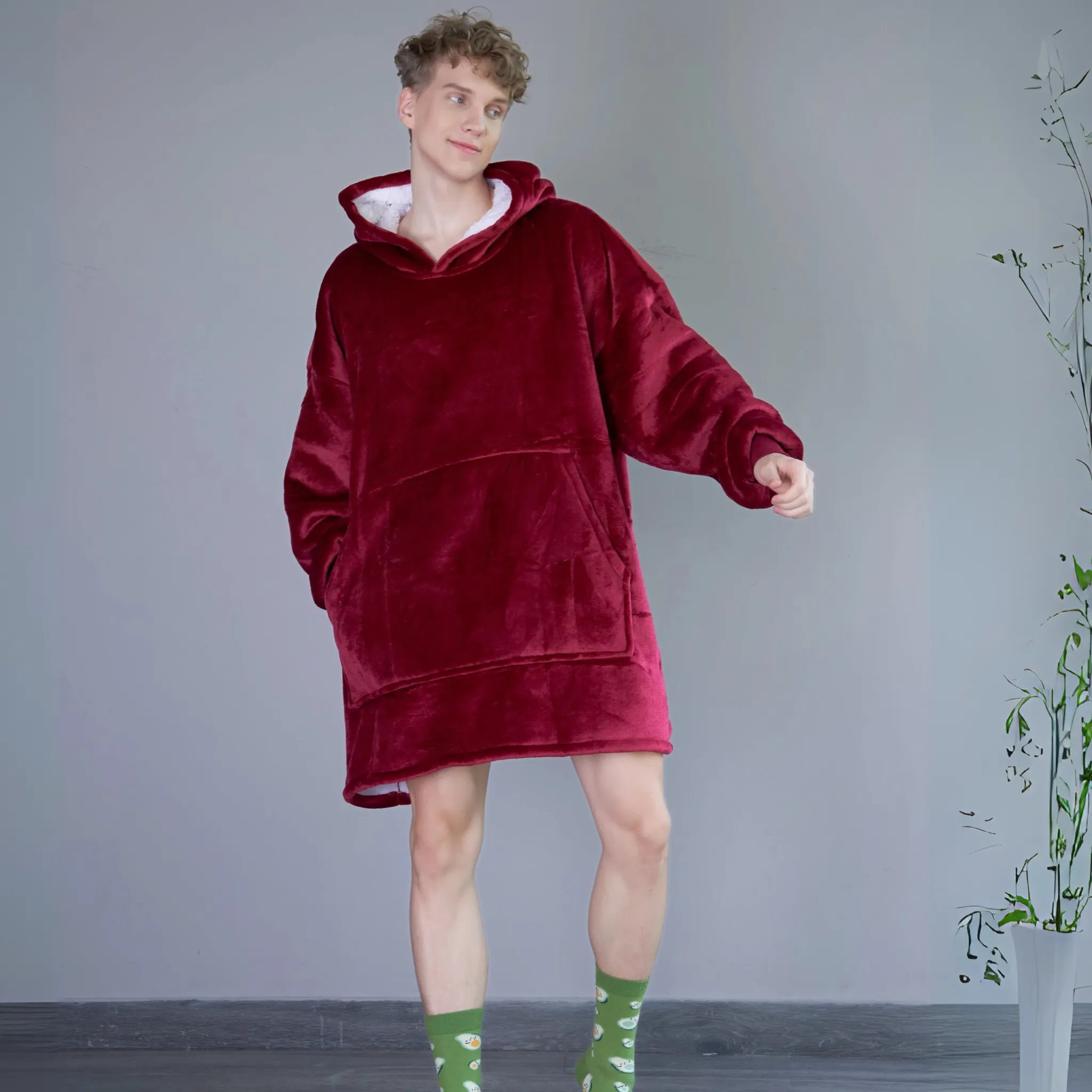 Merlot - Hoodie Blanket - Comfy Series