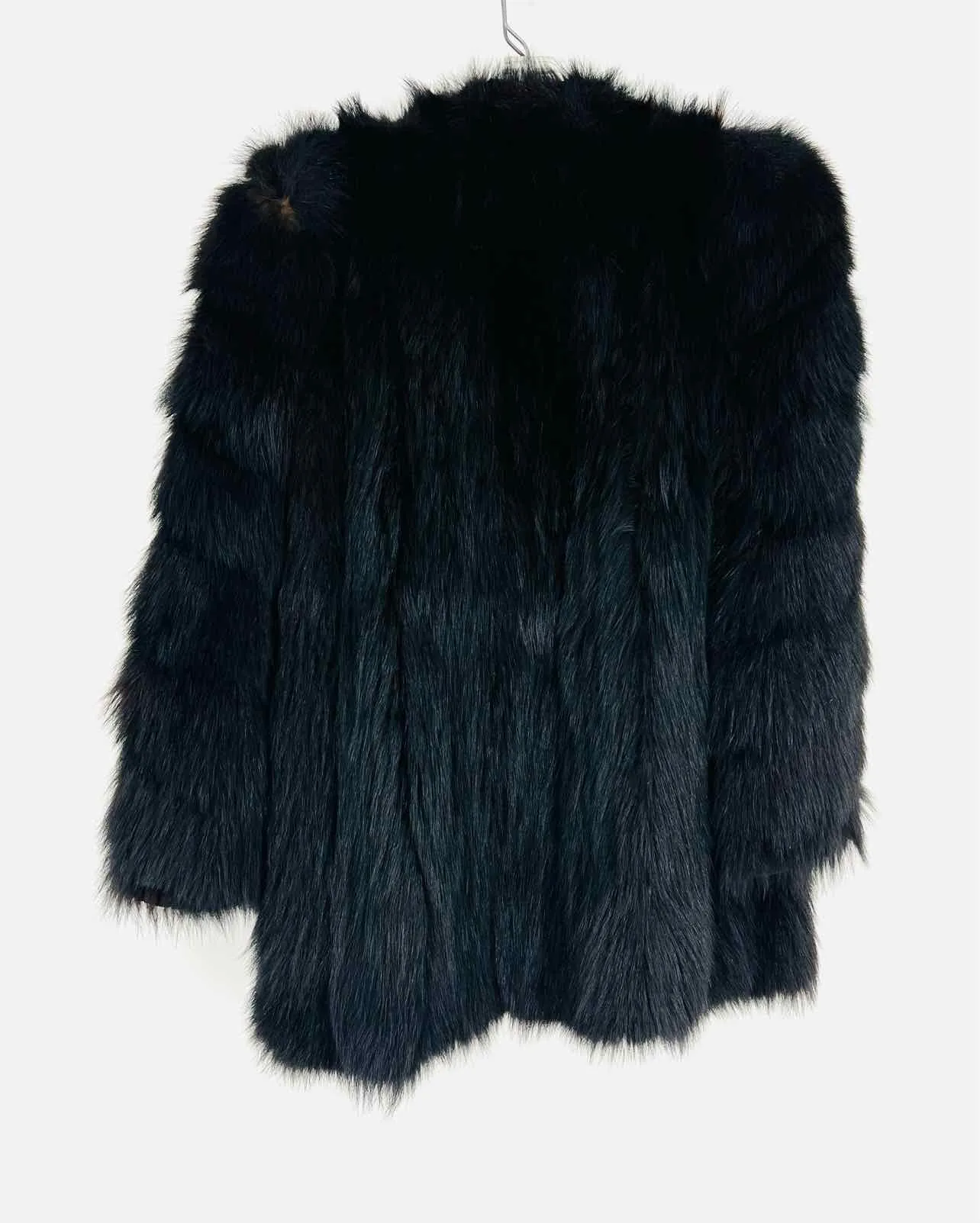 Milton L. Gumbert Size S/M? Black Skunk Fur Vintage Coat