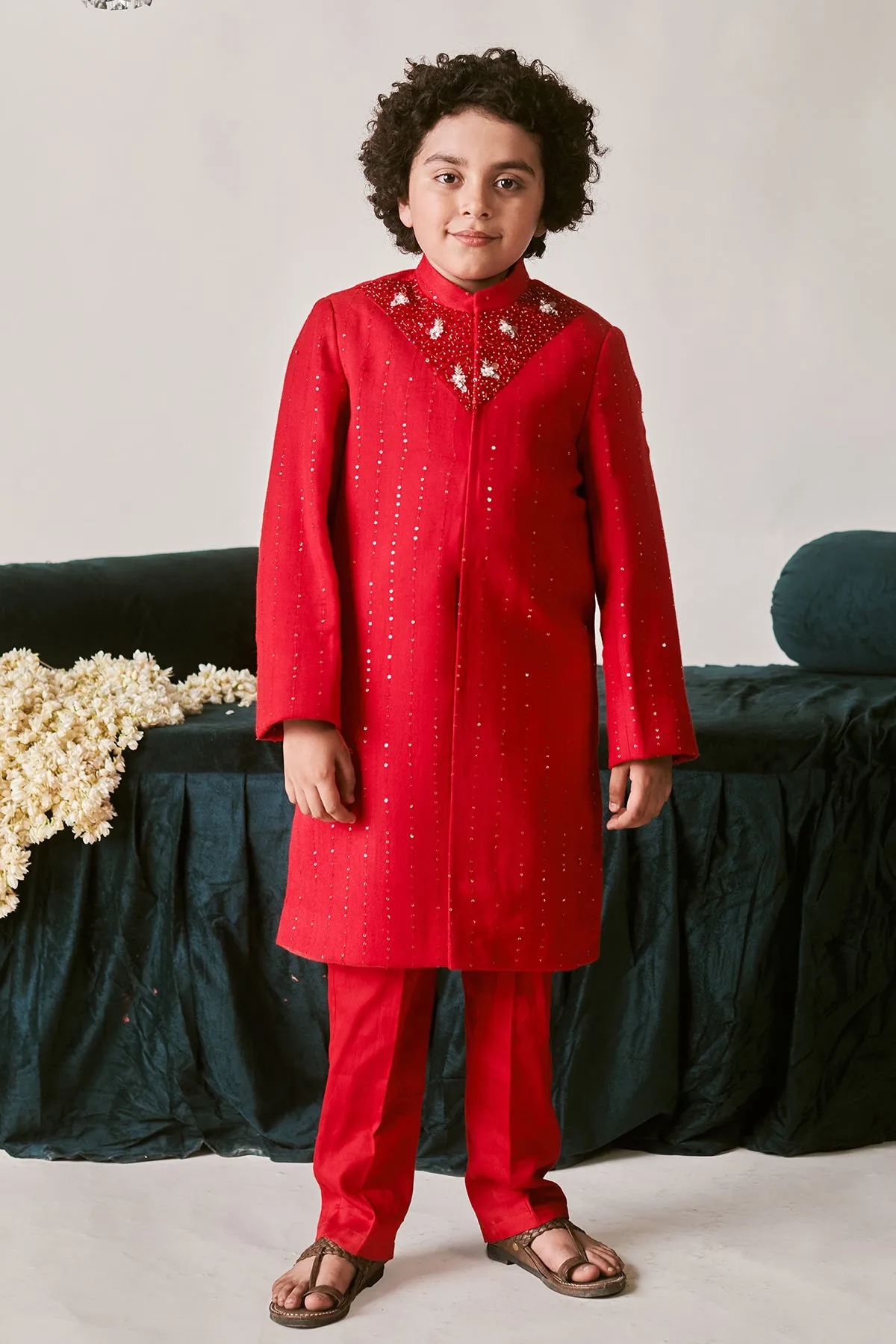 Mirza- Kurta Pyjama Set Of 2