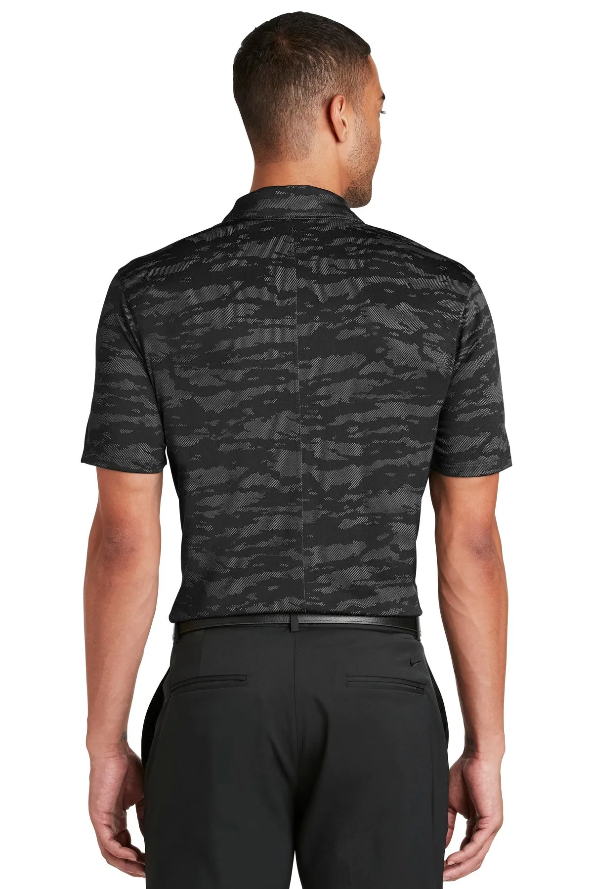 Nike Dri-FIT Waves Jacquard Polo. NKAA1852