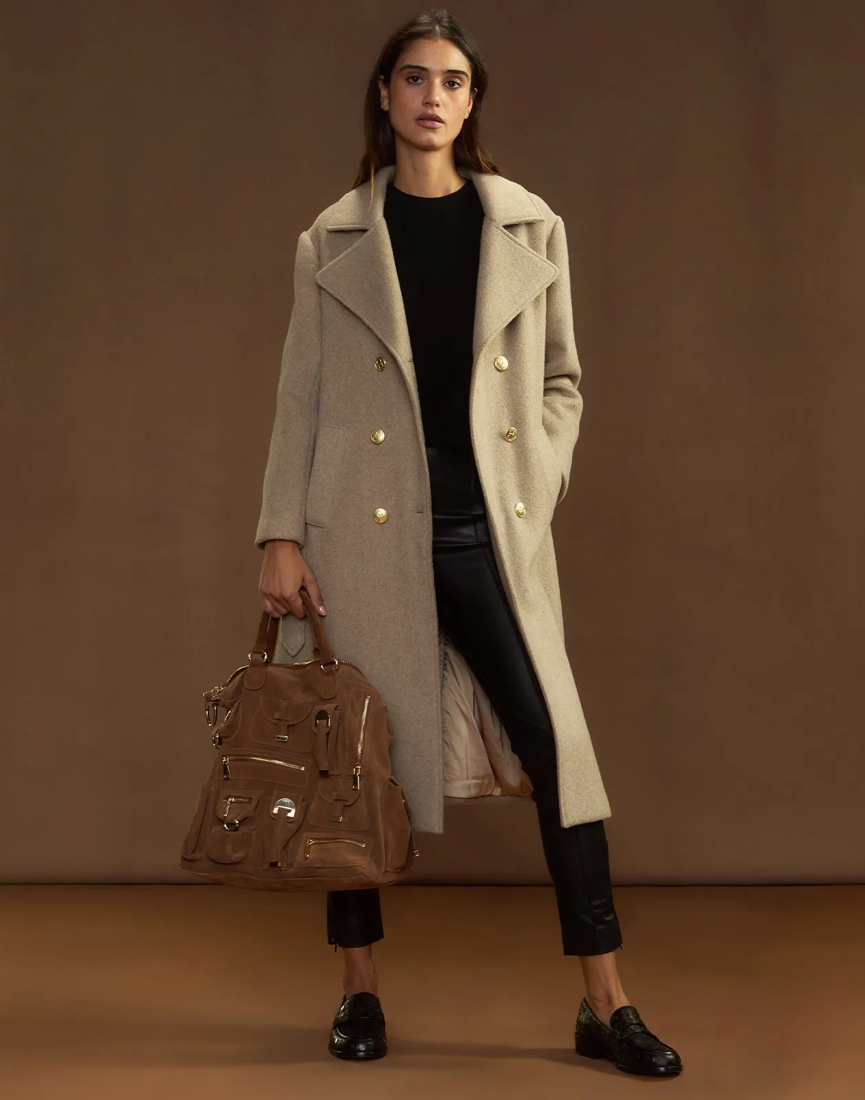 Noa Wool Trench Coat