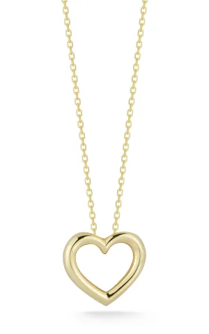 Open Heart Necklace