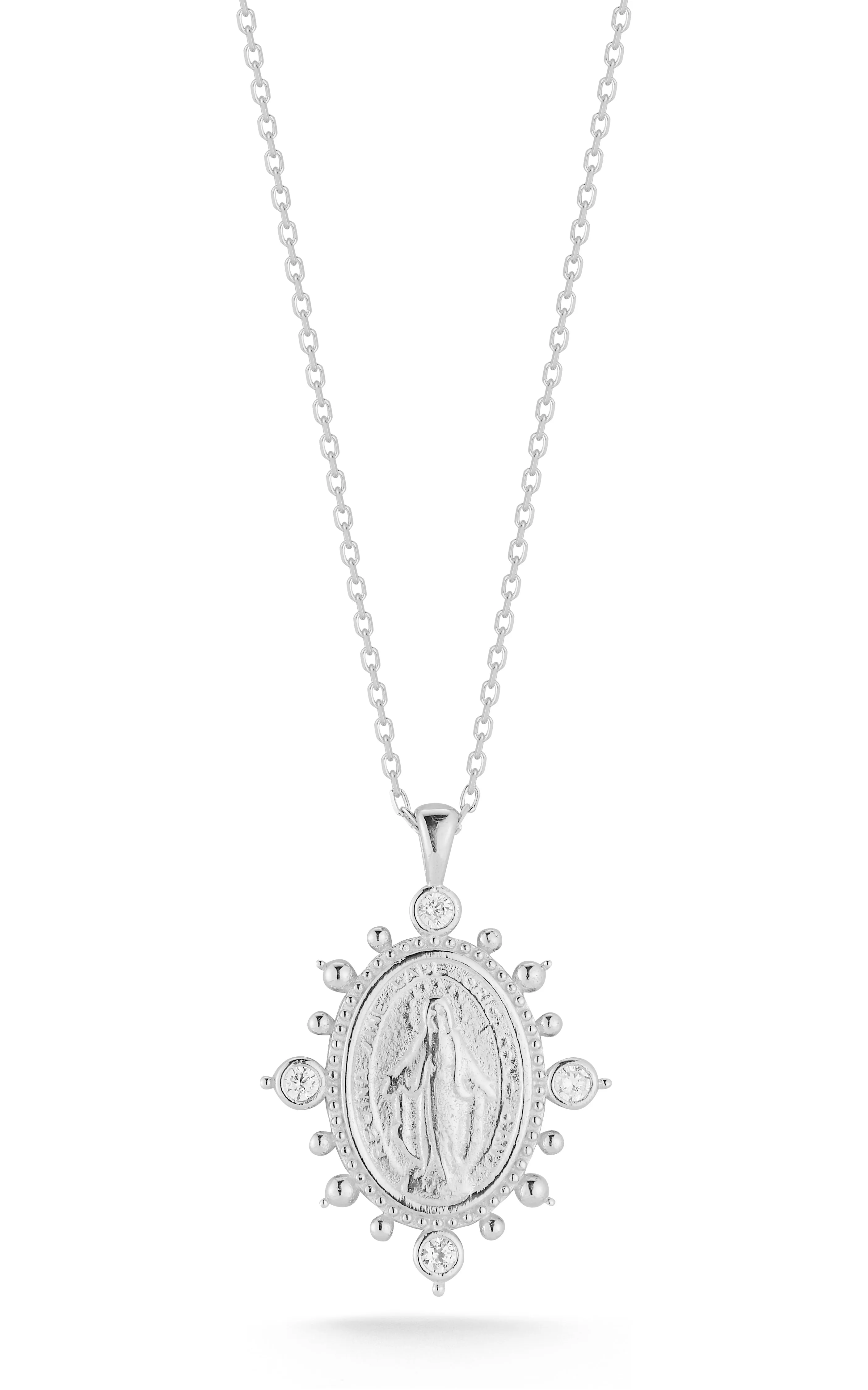 Oval Mary Necklace