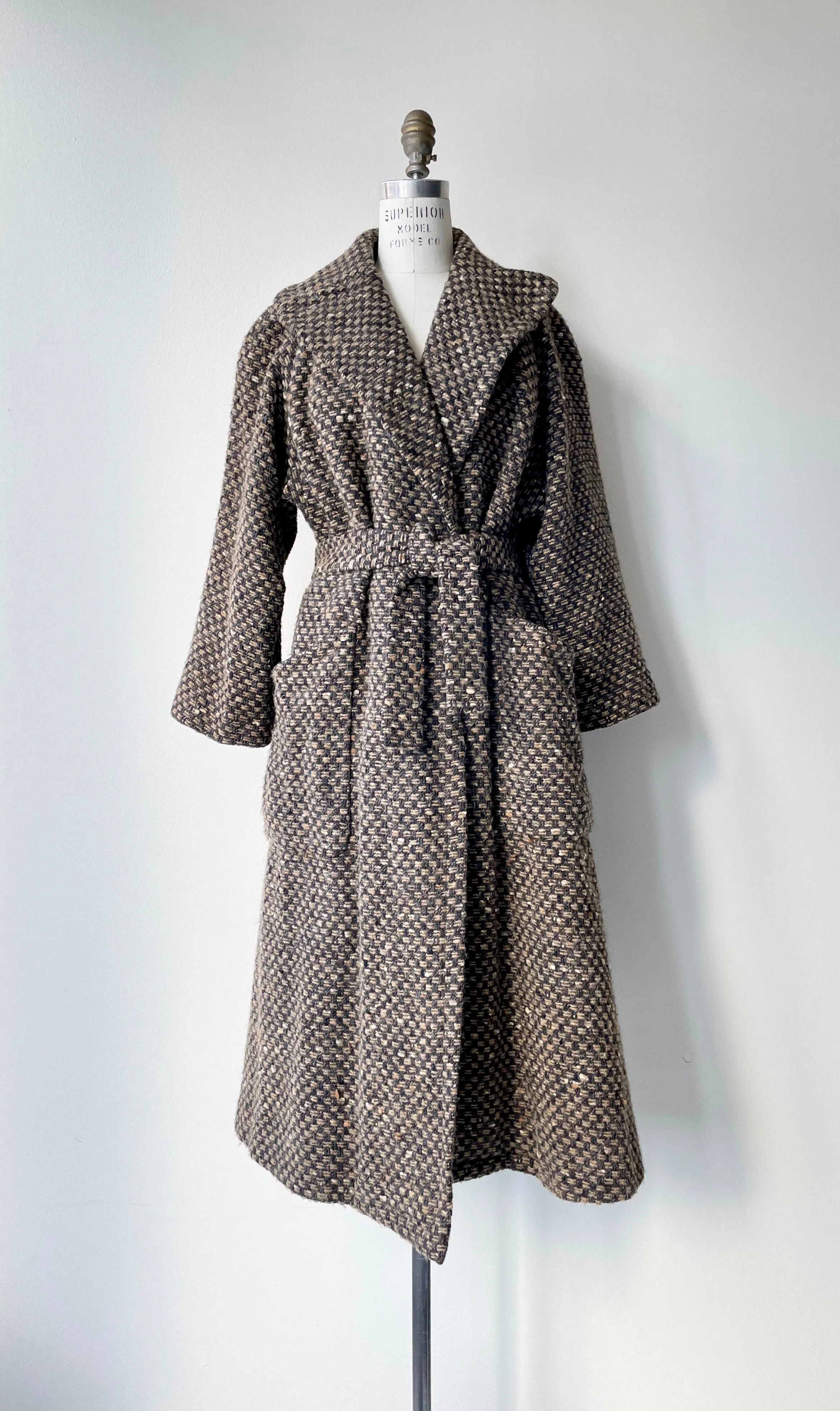 Pauline Trigère Tweed Coat