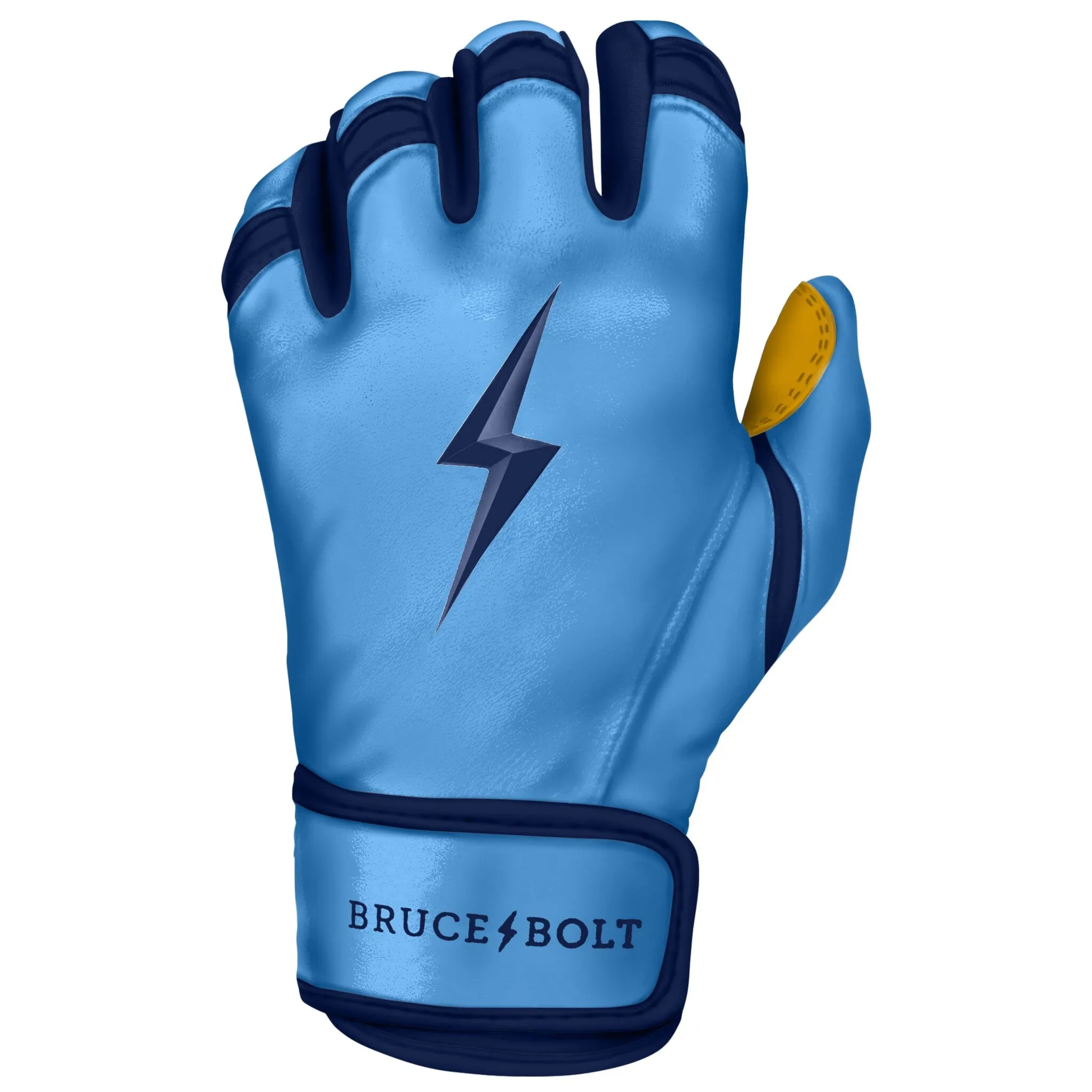 PREMIUM PRO Creator Series Short Cuff Batting Gloves | Carolina Blue