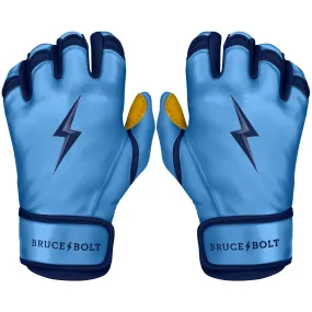 PREMIUM PRO Creator Series Short Cuff Batting Gloves | Carolina Blue